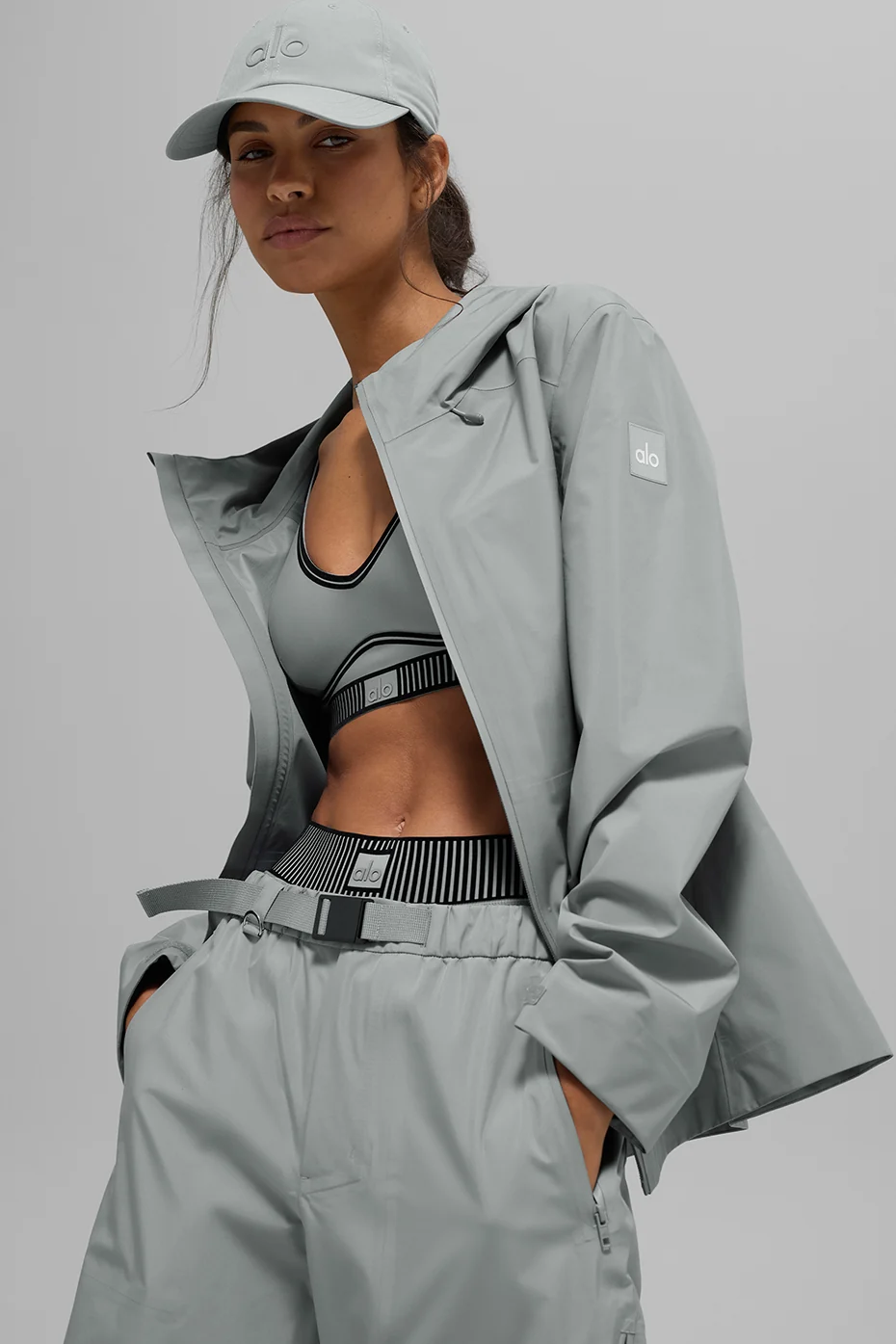 Alpha Shell Jacket - Lunar Grey - Image 4