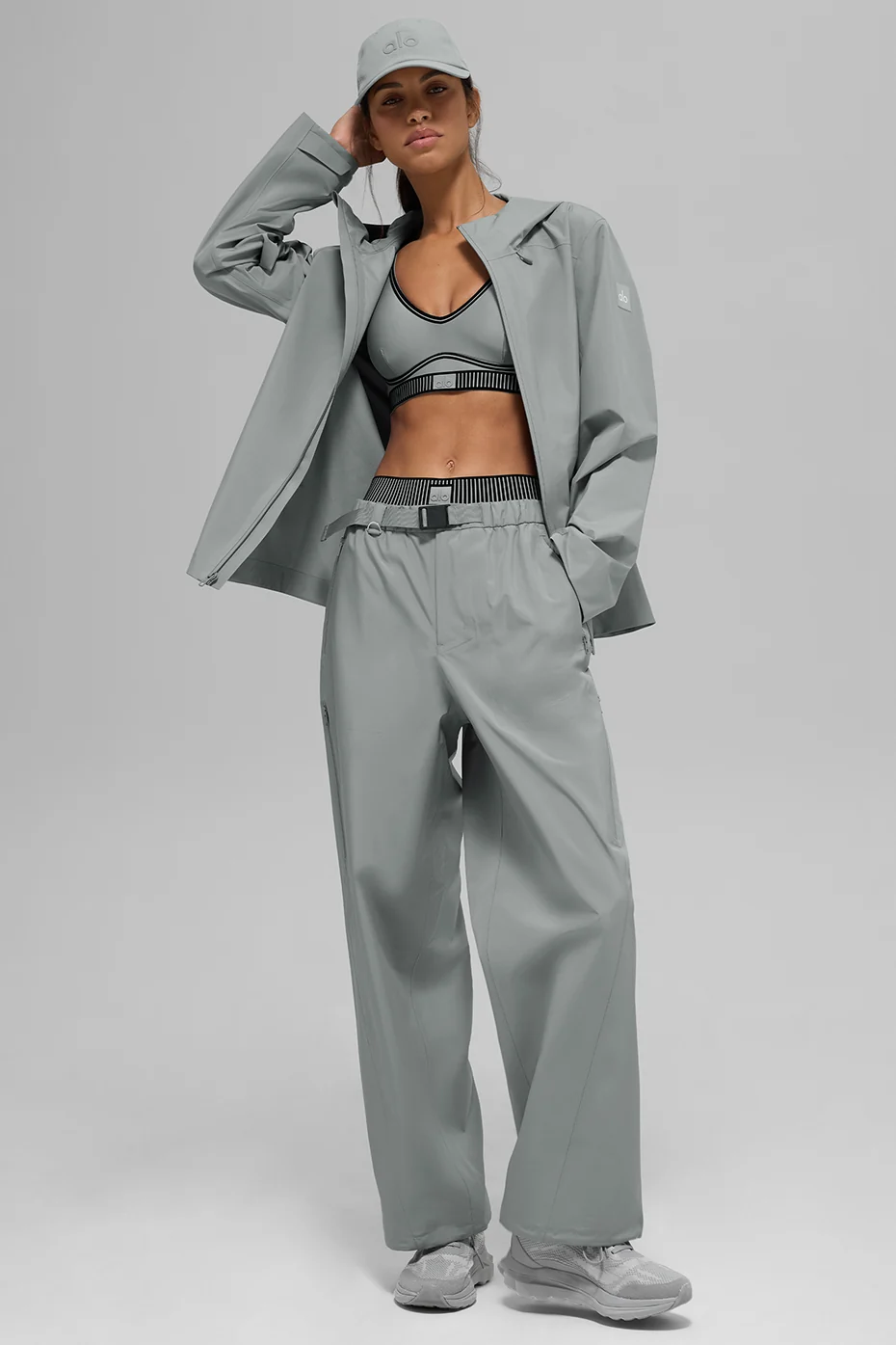 Alpha Shell Jacket - Lunar Grey - Image 5