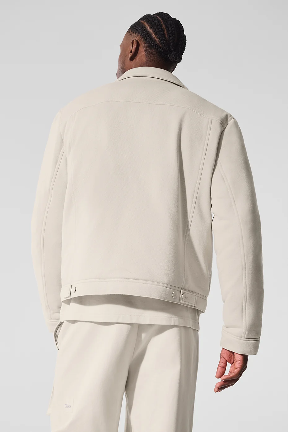 Ease Trucker Jacket - Bone - Image 3