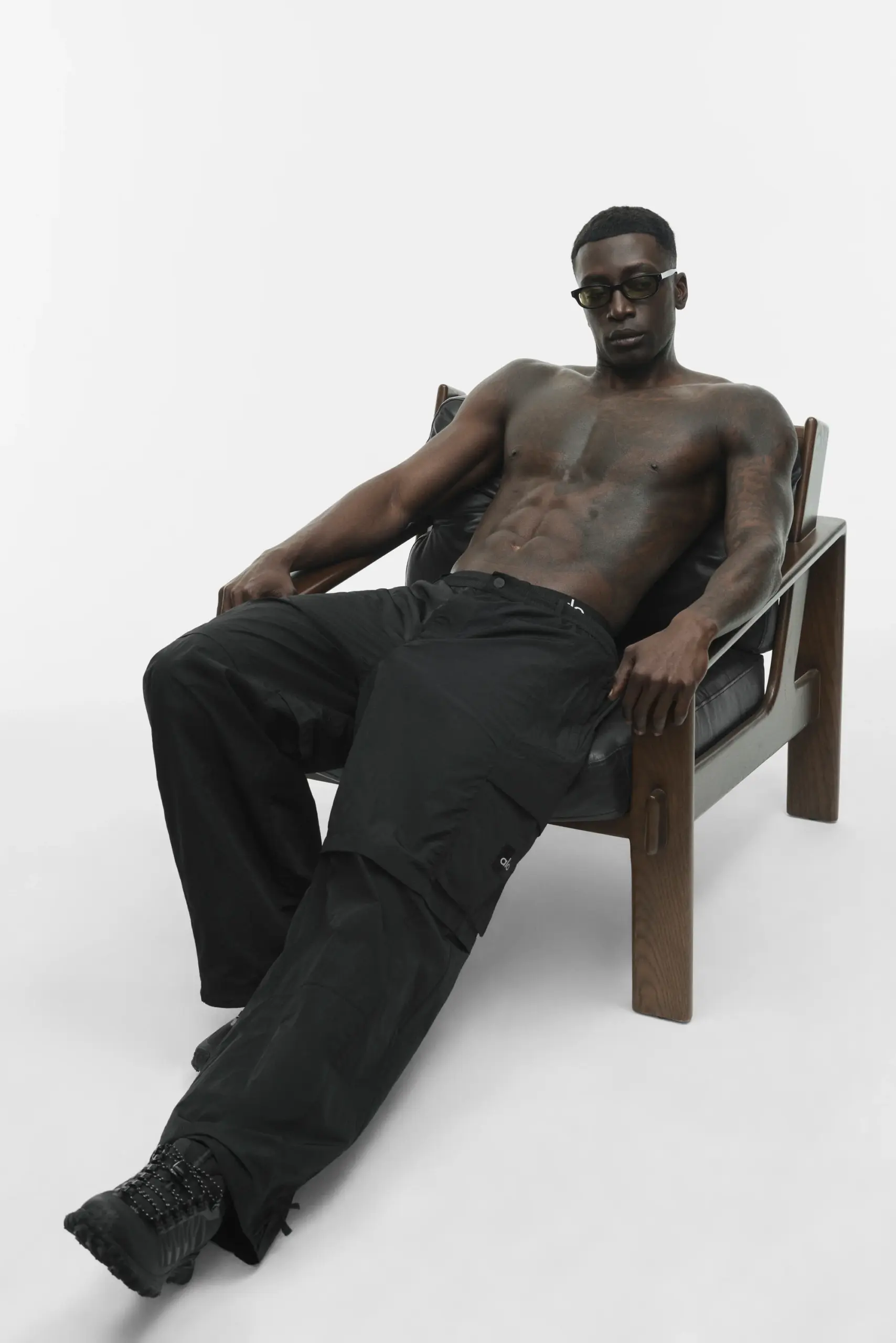 Axis Cargo Trouser - Black - Image 4