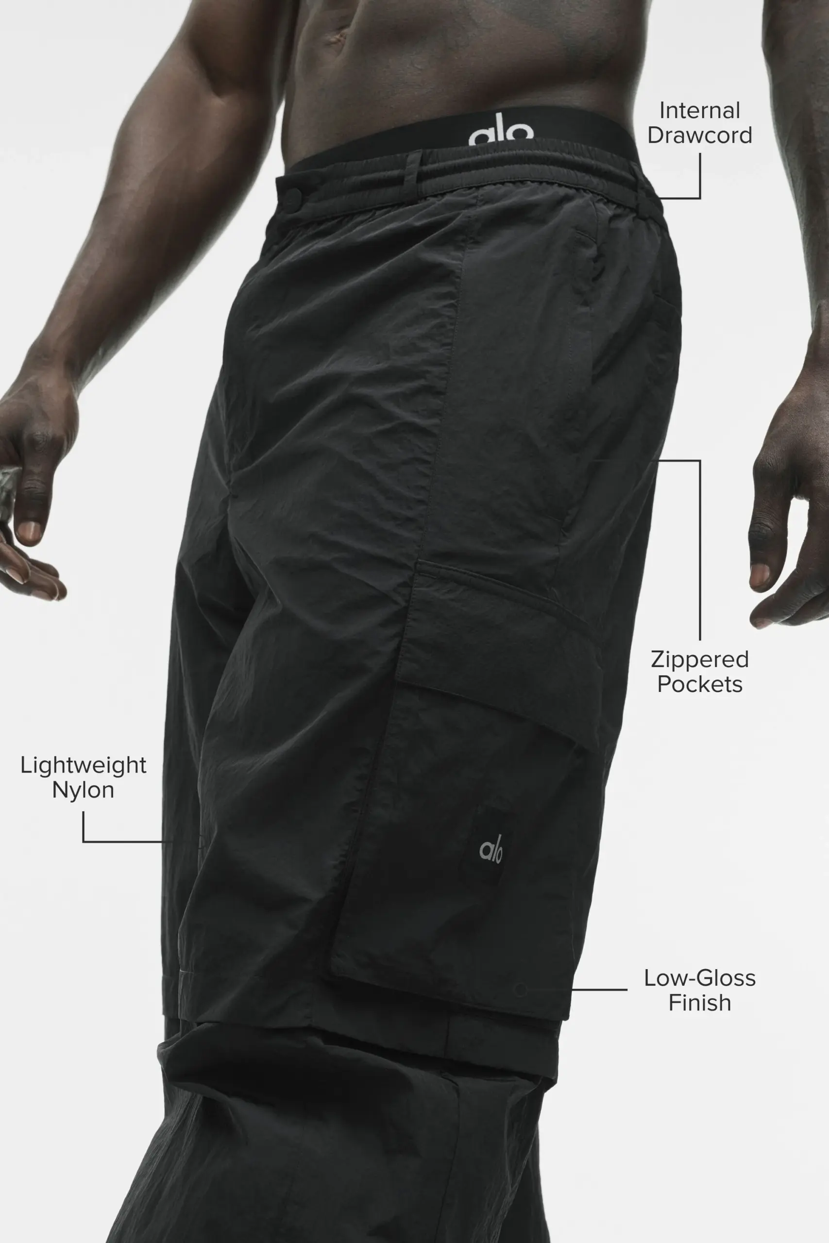 Axis Cargo Trouser - Black - Image 2