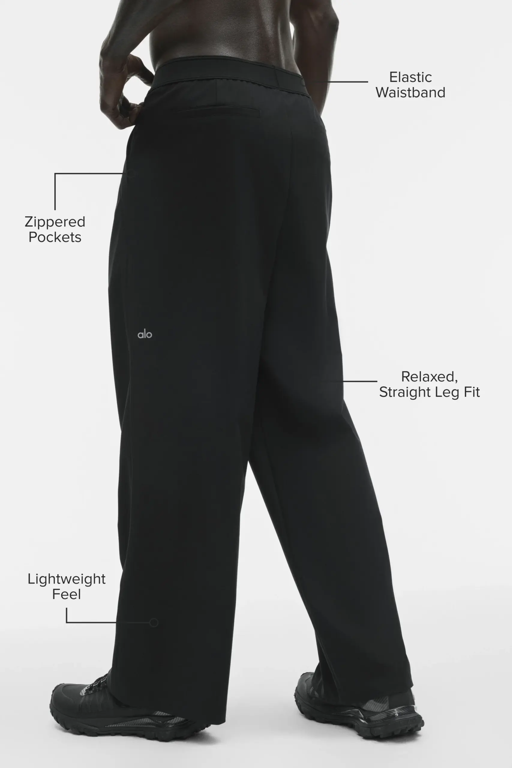 Suited Trouser - Black - Image 2
