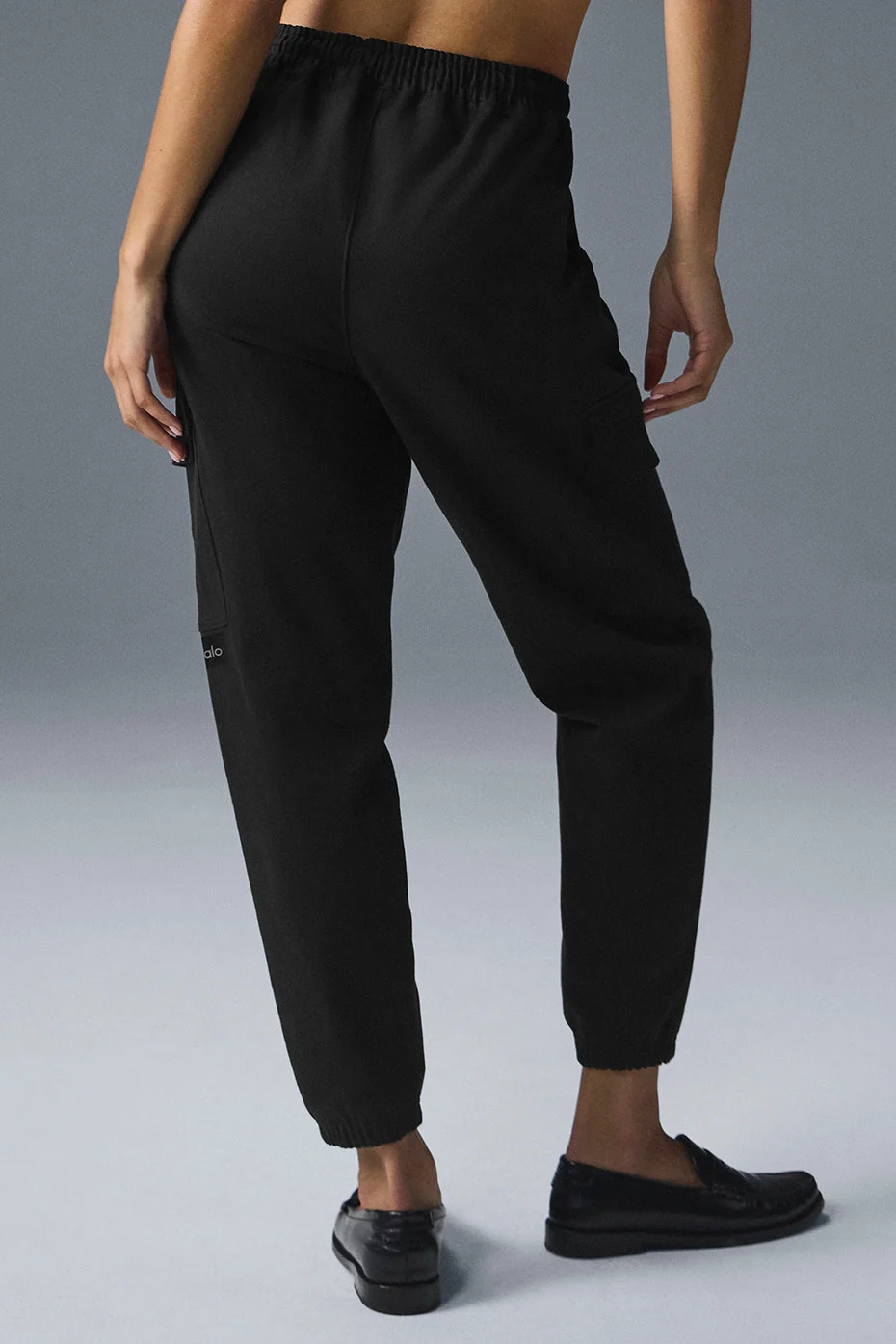 Edition Sueded Jogger - Black - Image 2