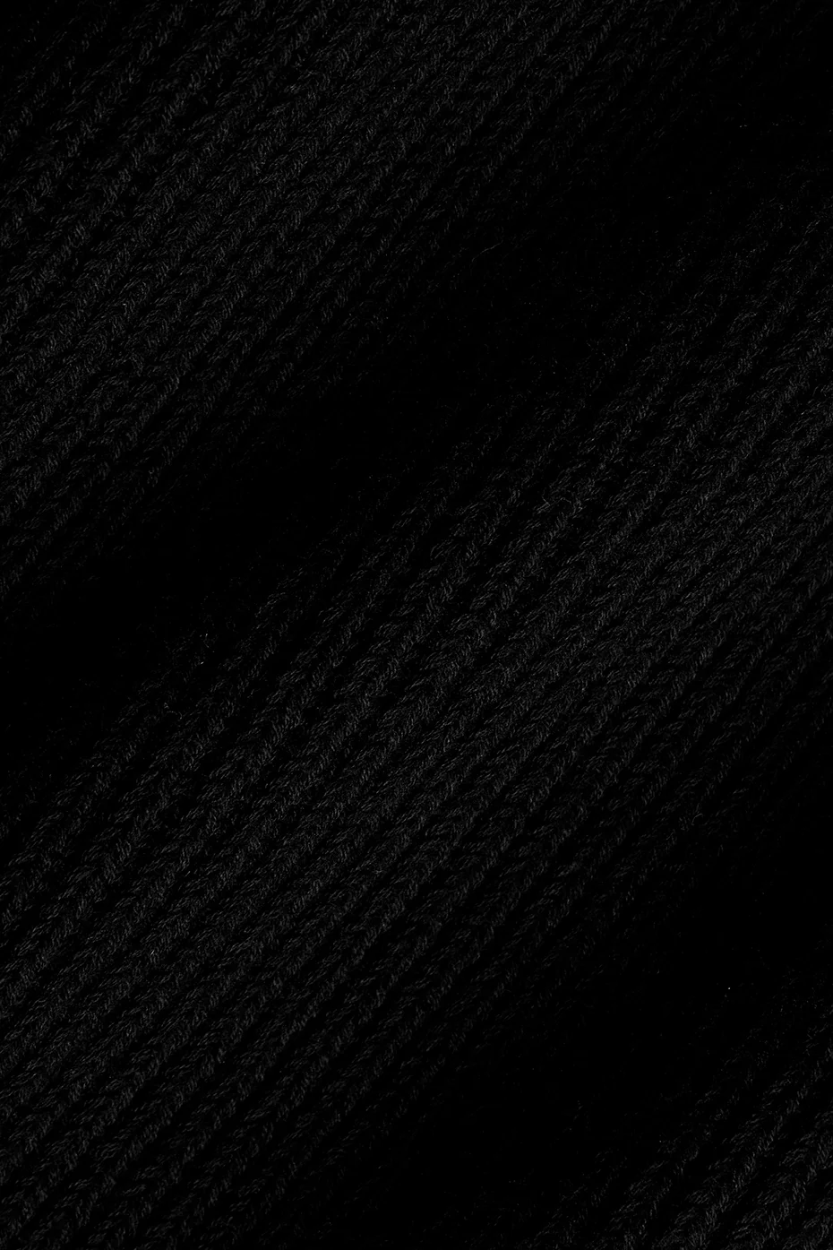 Domain Rib Knit Sweatpant - Black - Image 4