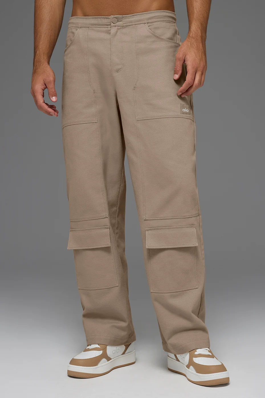 Cotton Canvas Carpenter Pant - Gravel - Image 3