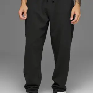 Waffle Lounge Jogger - Black