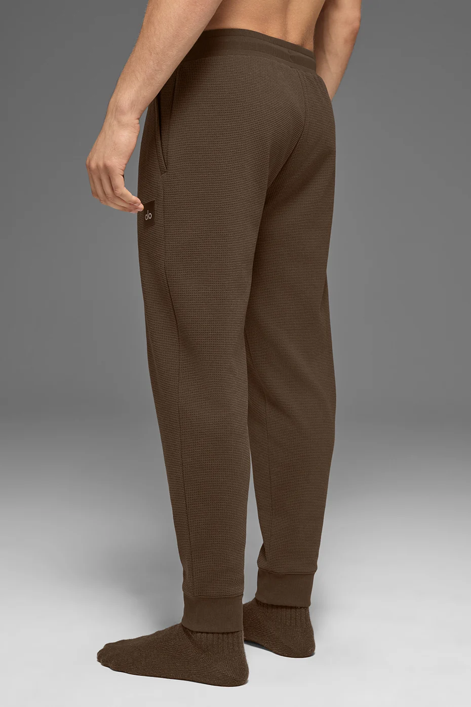 Waffle Lounge Jogger - Espresso - Image 3
