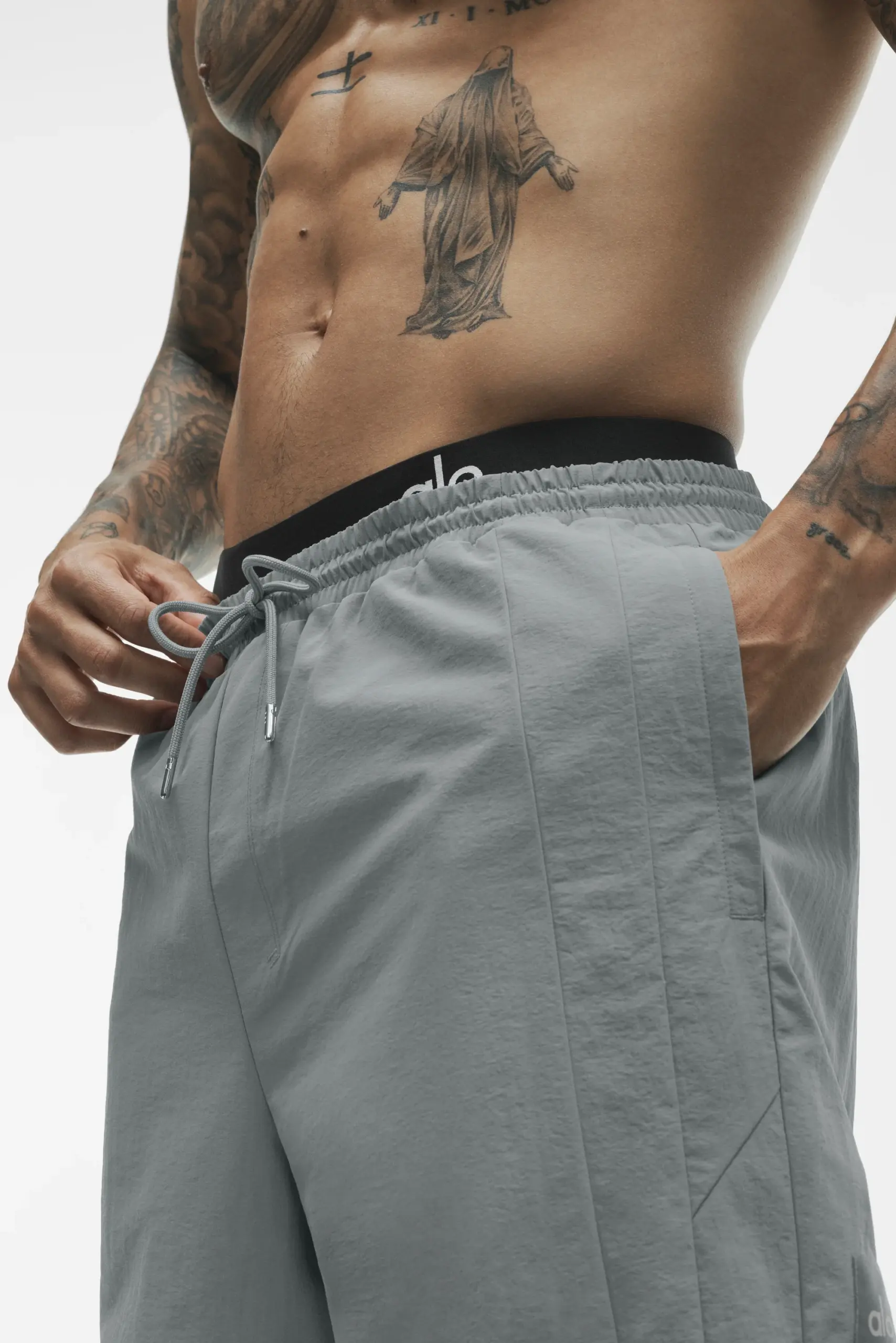 Takeaway Track Straight Leg Pant - Monument - Image 4