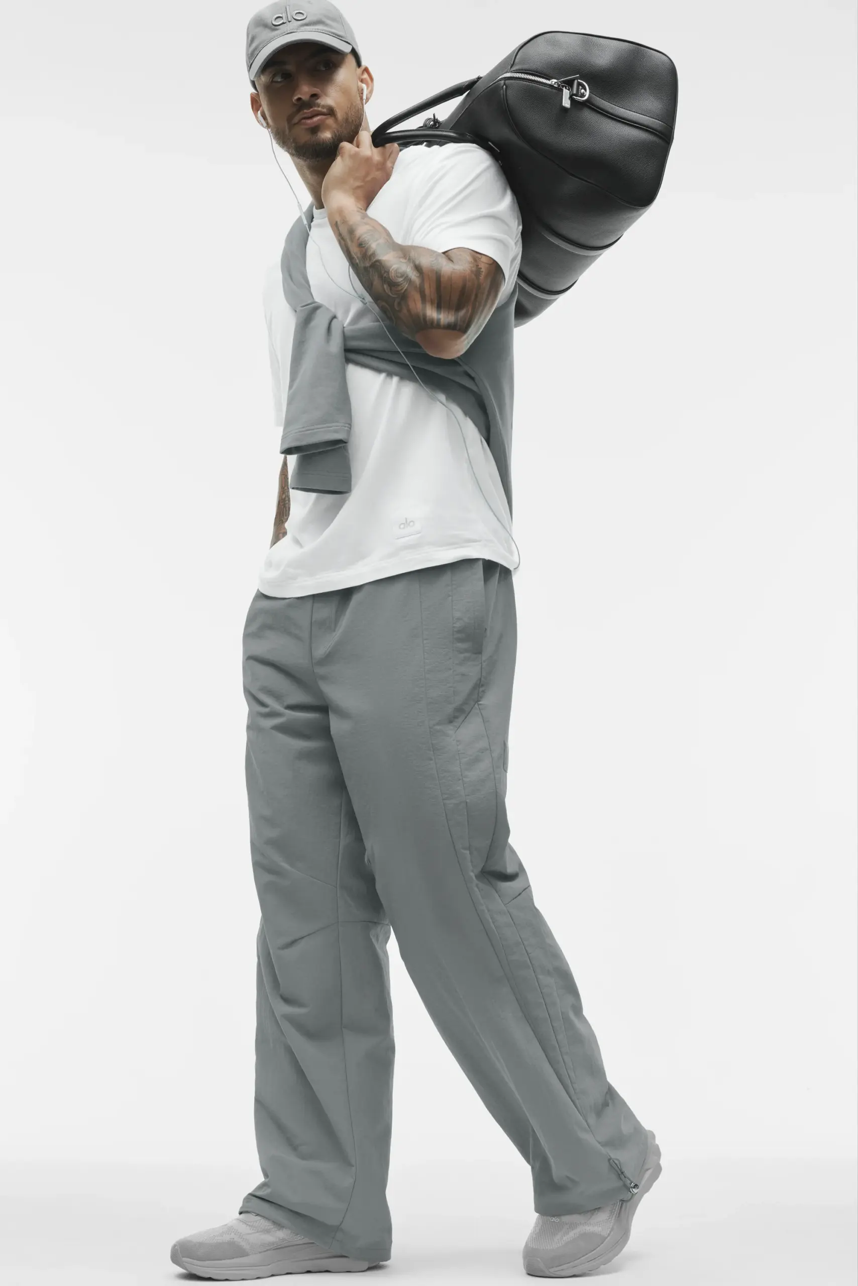 Takeaway Track Straight Leg Pant - Monument - Image 5