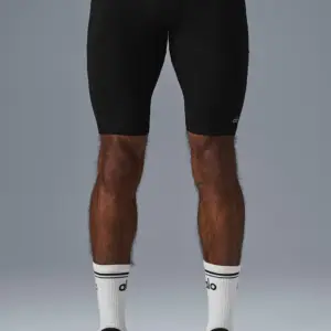 9 Flight Compression Short - Black