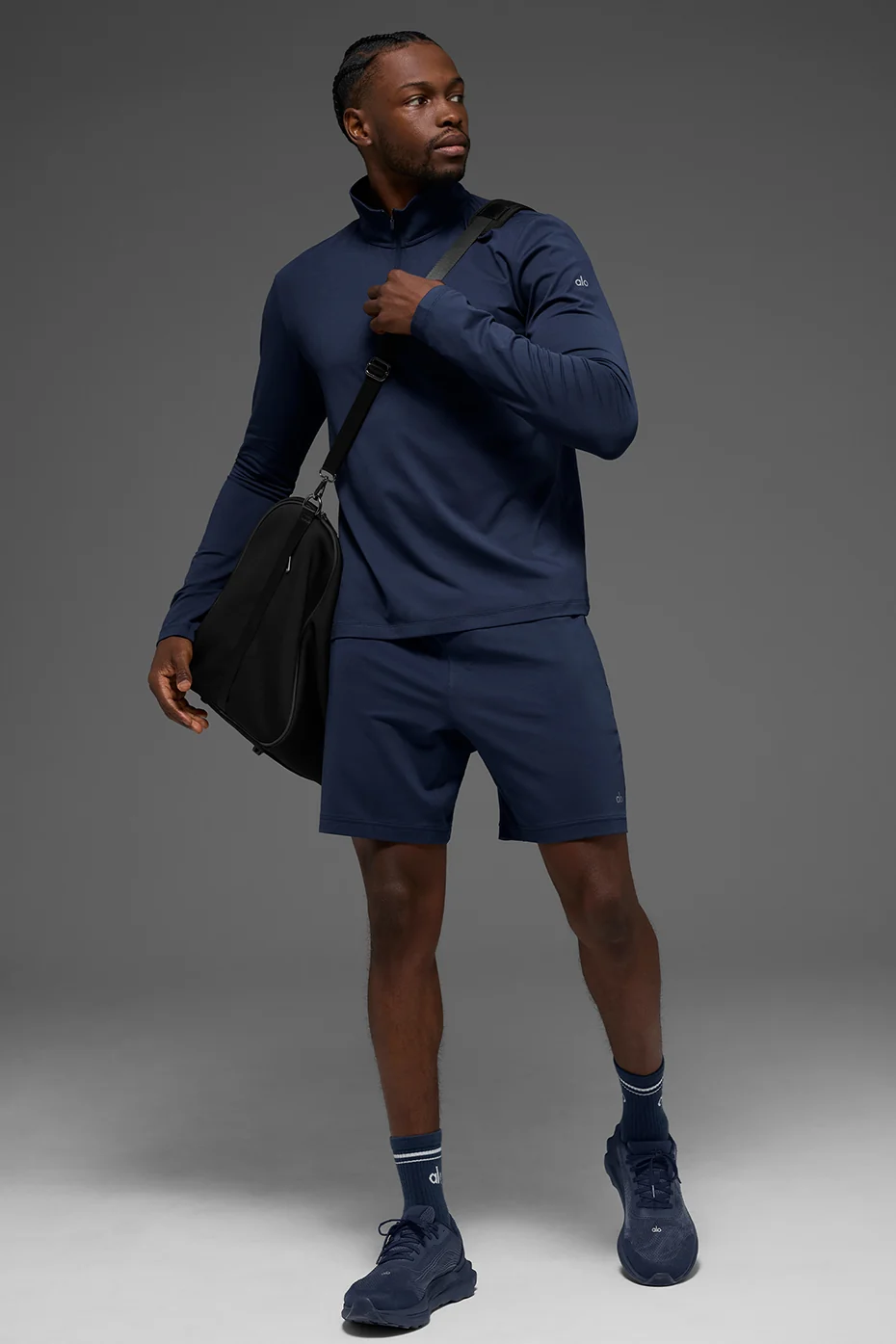 7 Conquer React Performance Short - Navy - Image 6