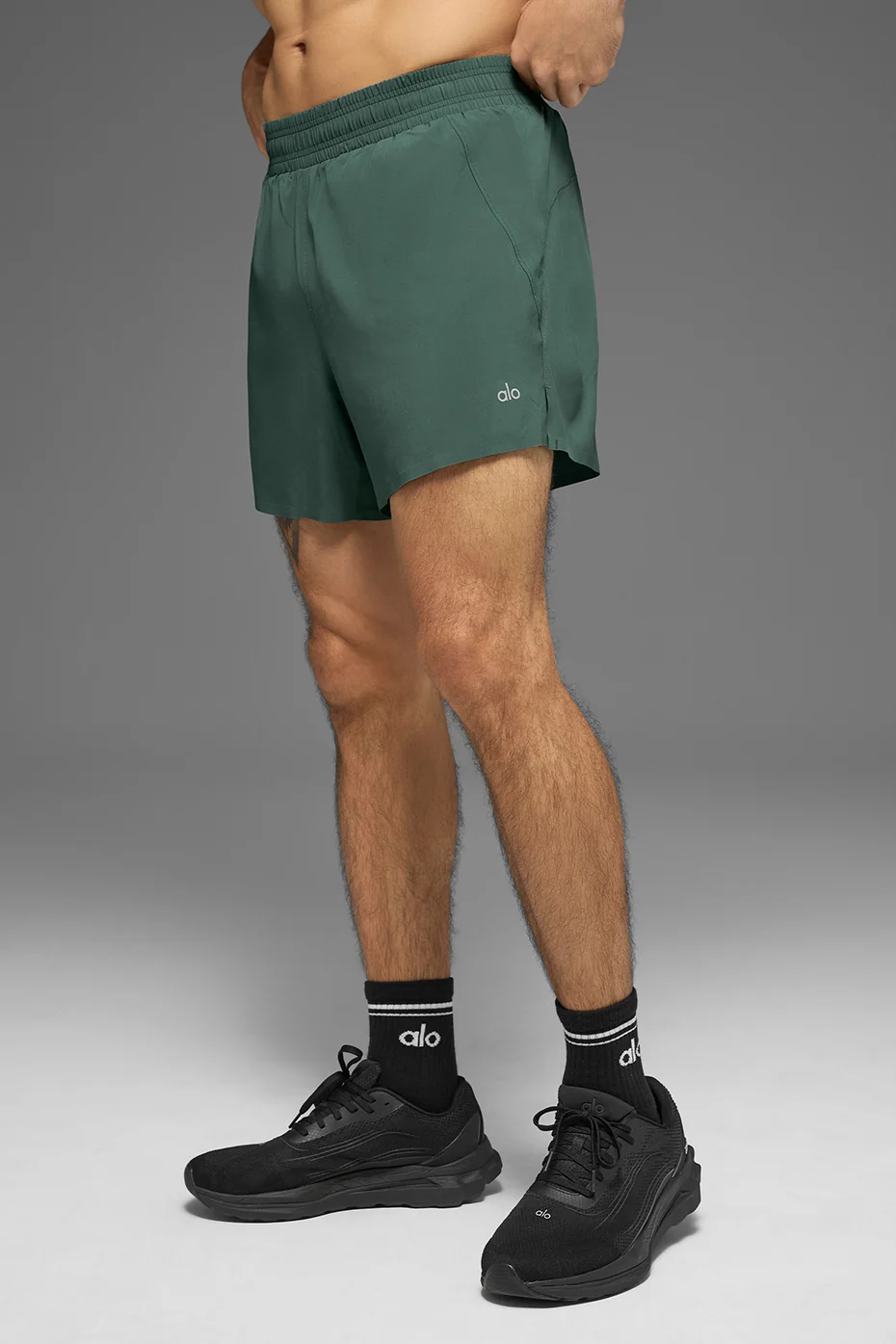 5 Adapt Running Short - Clover Green - Image 4