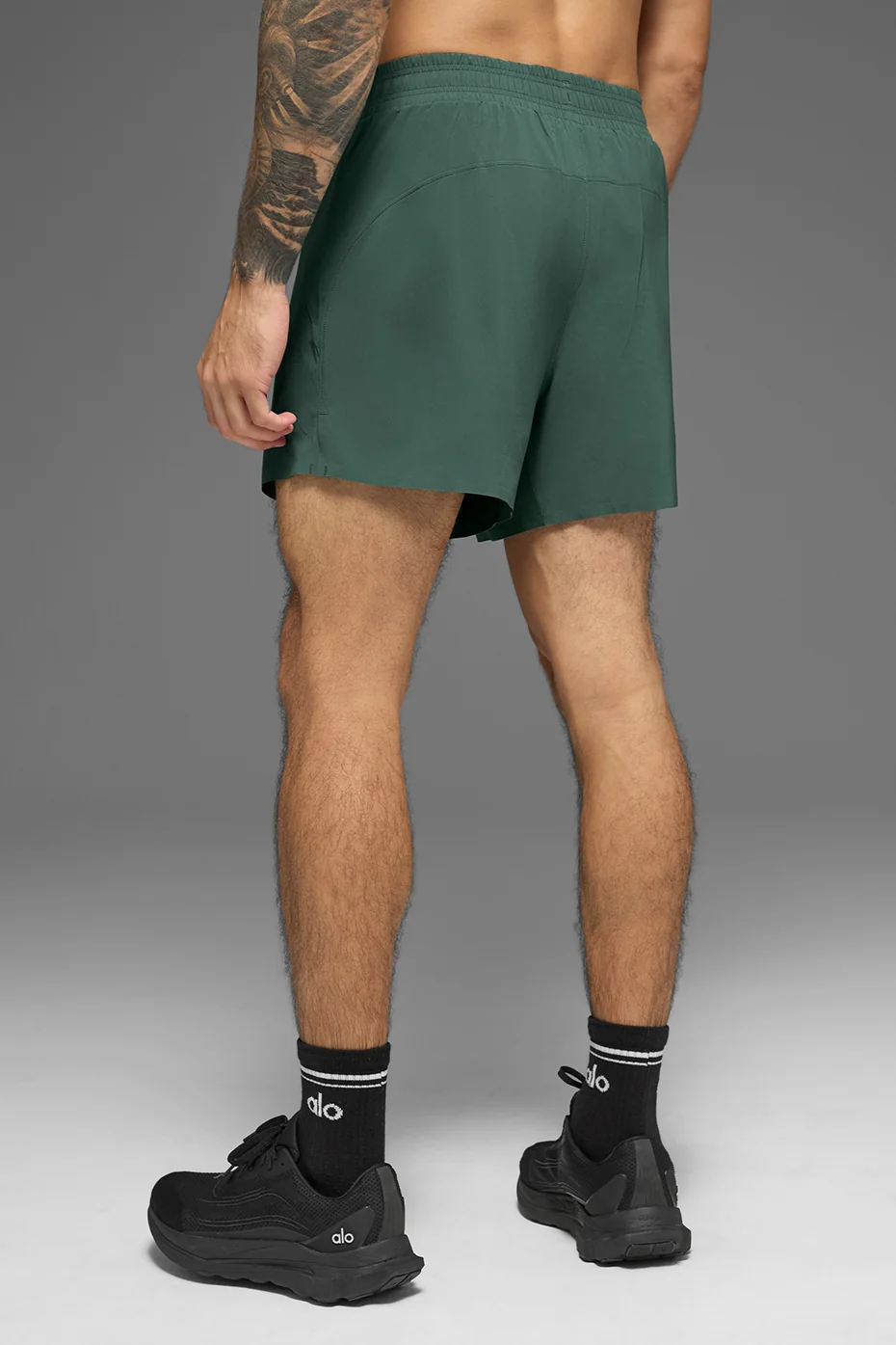 5 Adapt Running Short - Clover Green - Image 3