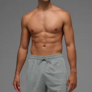 7 Key Mesh Basketball Short - Lunar Grey