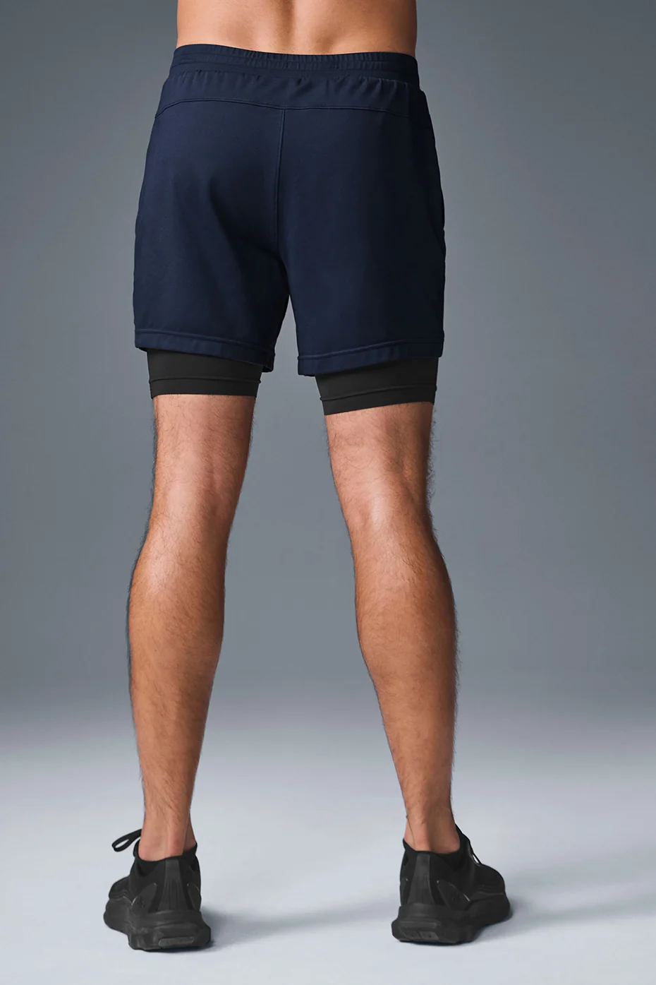 Conquer React 2-In-1 Performance Short - Navy/Black - Image 2