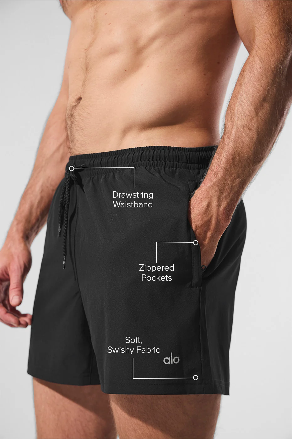 5 Circuit Short - Black - Image 2
