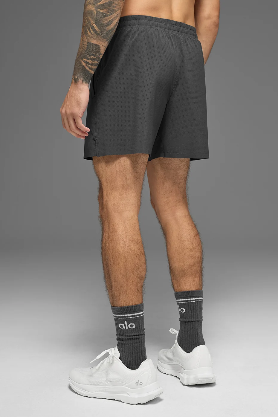 5 Traction Running Short - Anthracite - Image 4