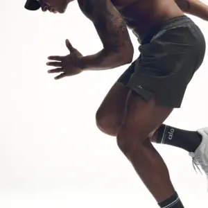 5 Traction Running Short - Anthracite