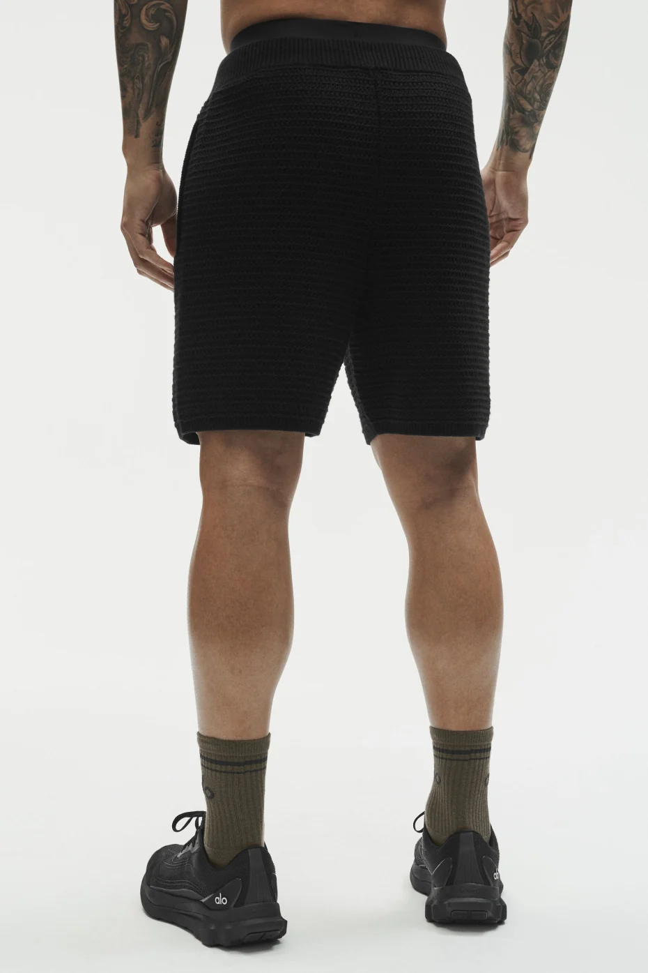 5 Shift Knit Short - Black - Image 4