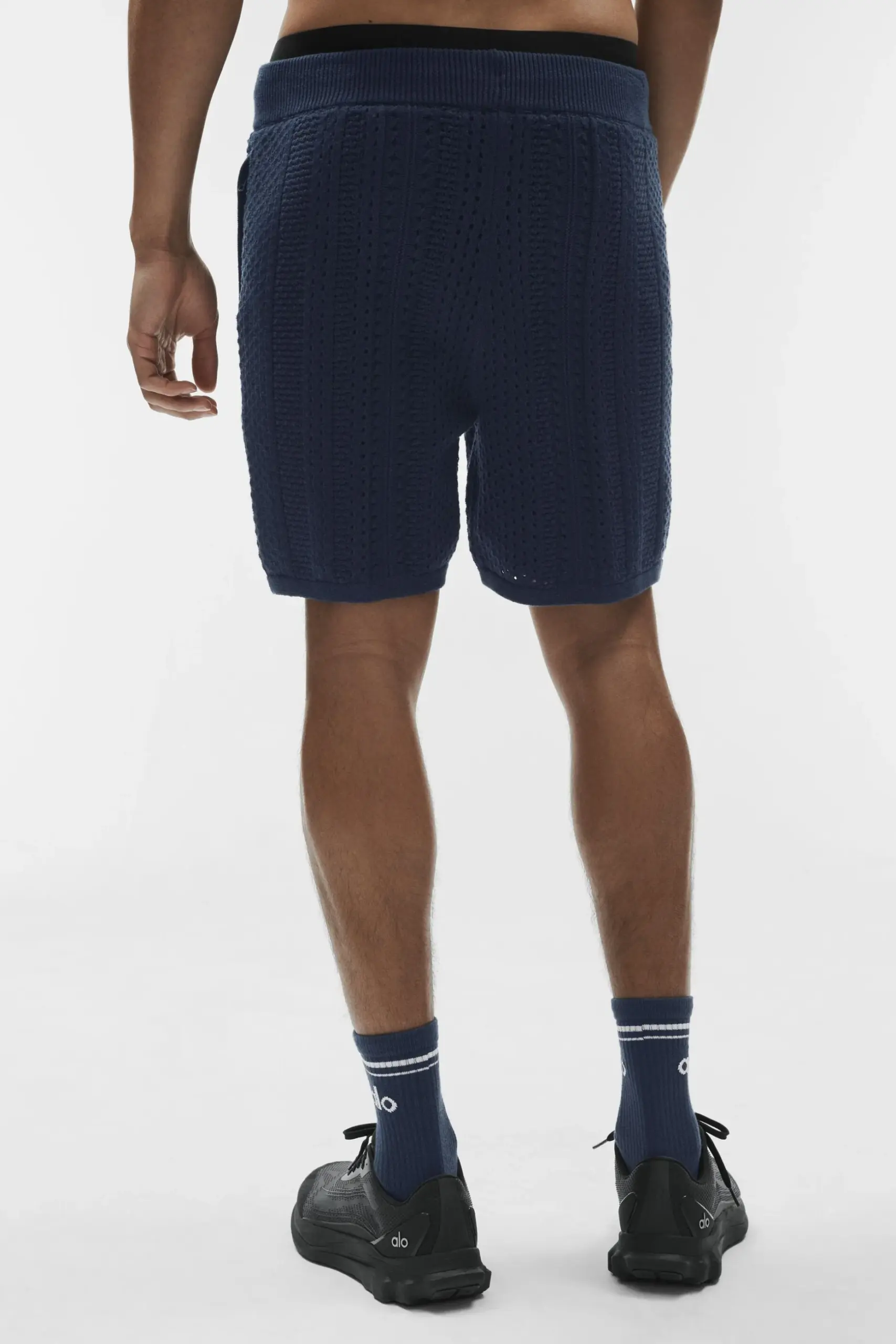 7 Coastline Knit Short - Navy - Image 4