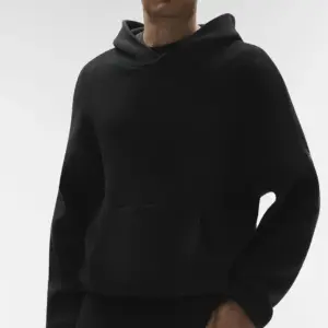 Scholar Hooded Sweater - Black