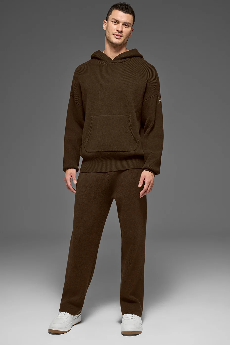 Scholar Hooded Sweater - Espresso