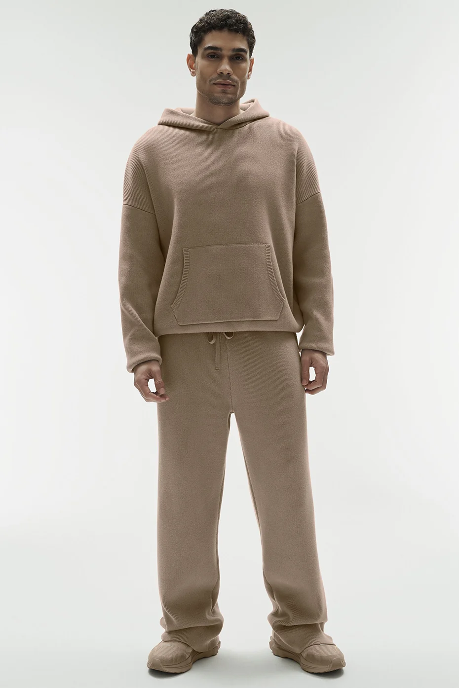 Scholar Hooded Sweater - Gravel - Image 6