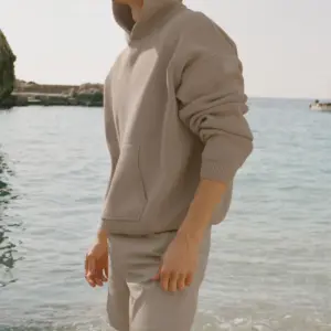 Scholar Hooded Sweater - Gravel