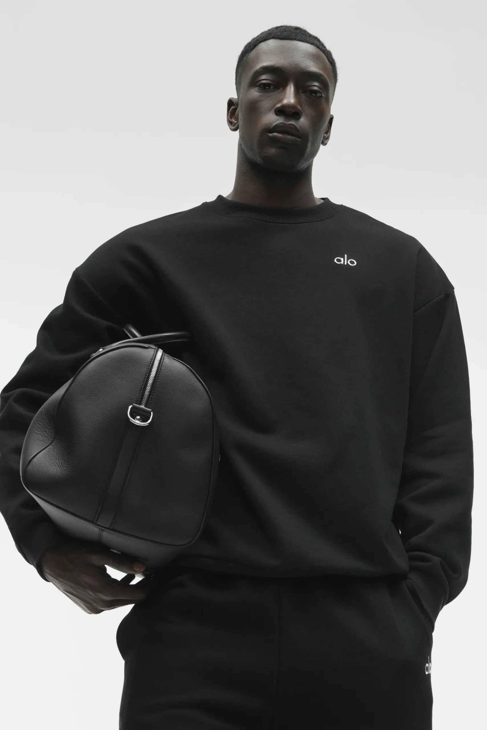 Accolade Crew Neck Pullover - Black - Image 3