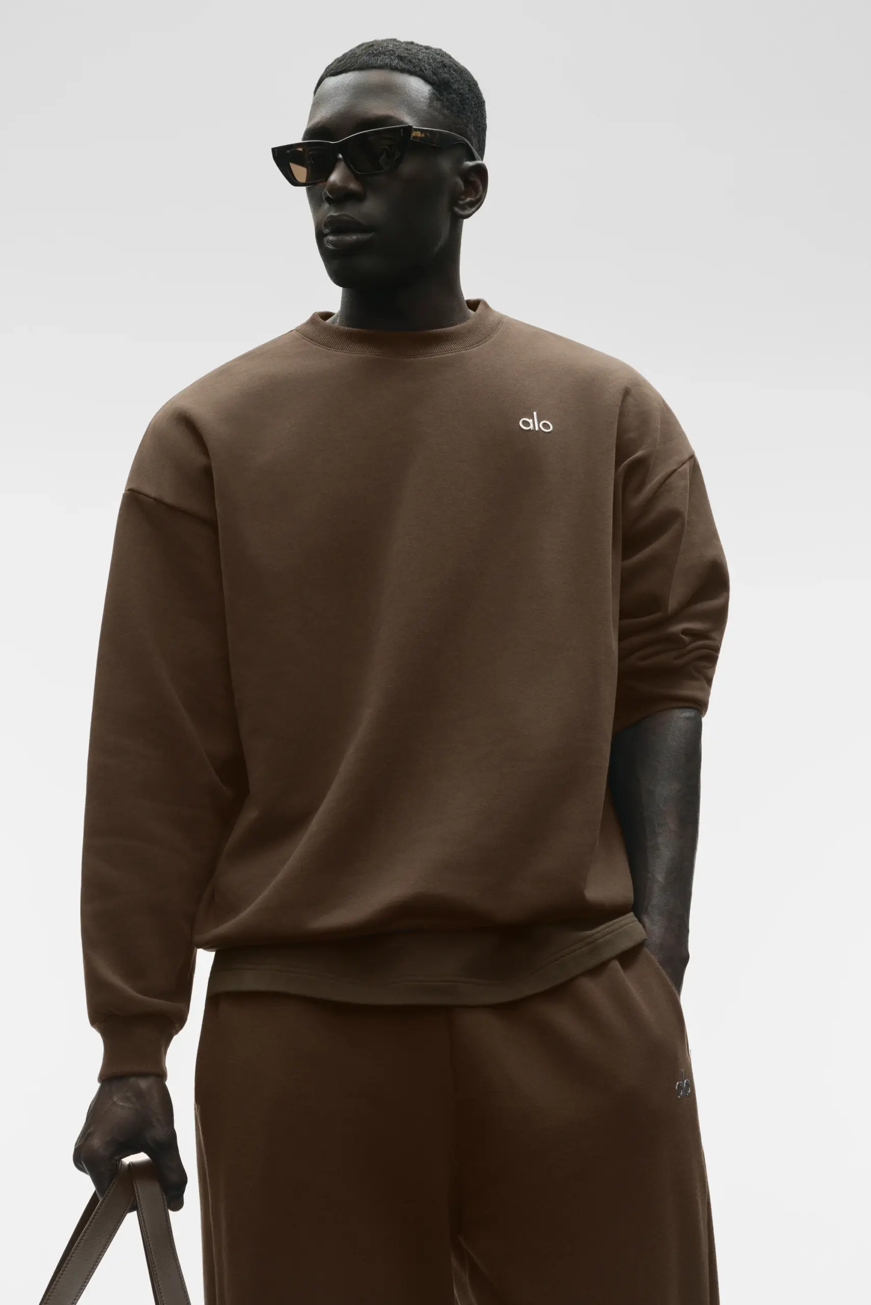 Accolade Crew Neck Pullover - Espresso - Image 3