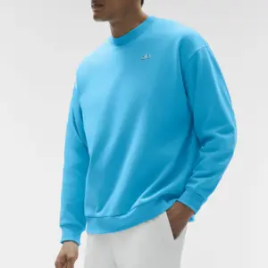 Accolade Crew Neck Pullover - Azure Blue
