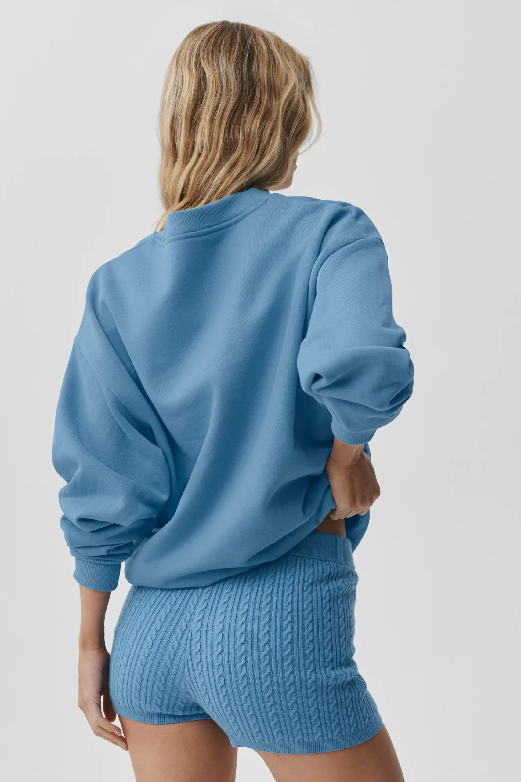 Accolade Crew Neck Pullover - California Blue - Image 2