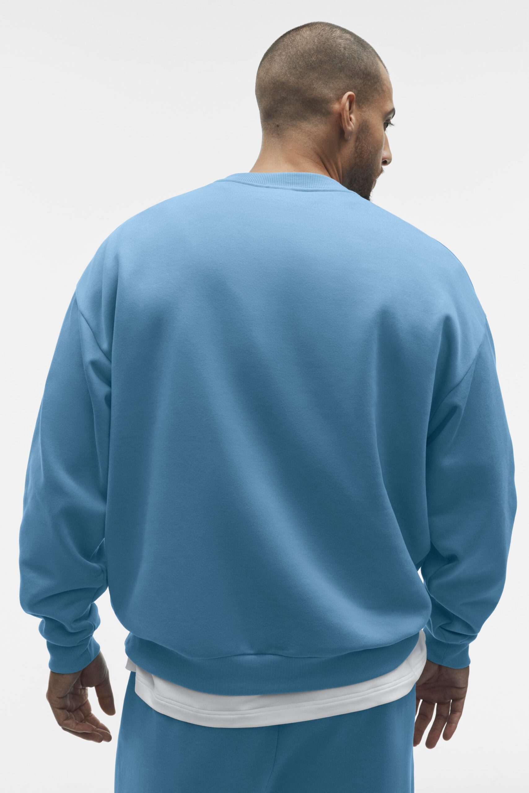 Accolade Crew Neck Pullover - California Blue - Image 2