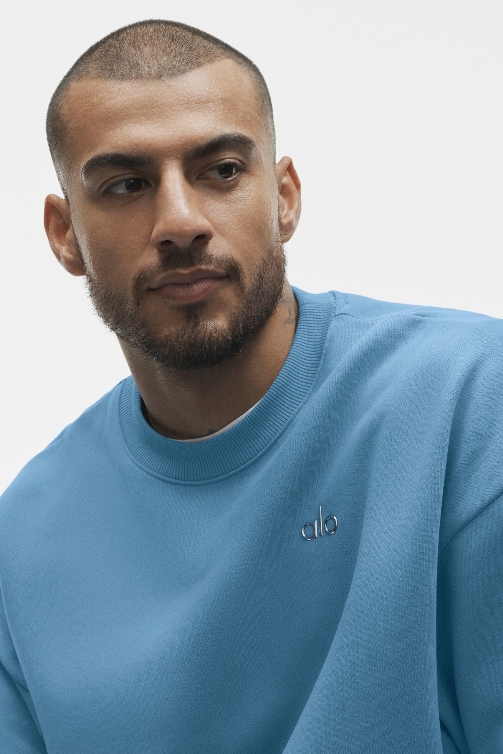 Accolade Crew Neck Pullover - California Blue - Image 3