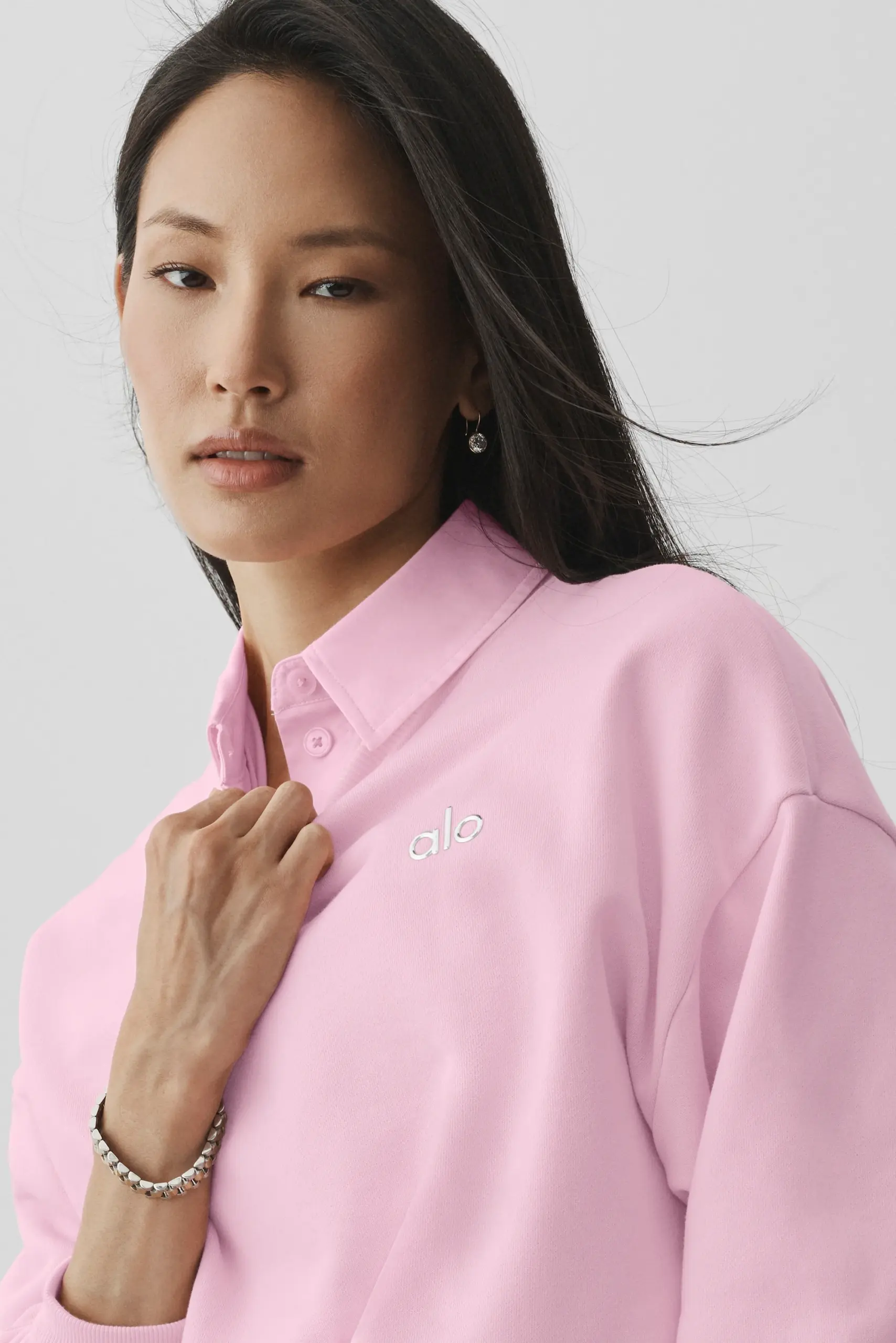 Accolade Crew Neck Pullover - Pink Marshmallow - Image 4