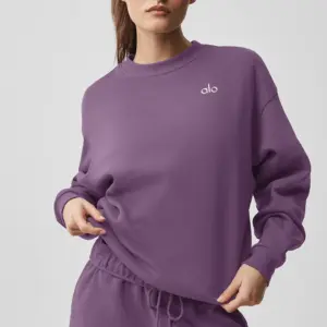 Accolade Crew Neck Pullover - Plum Kiss