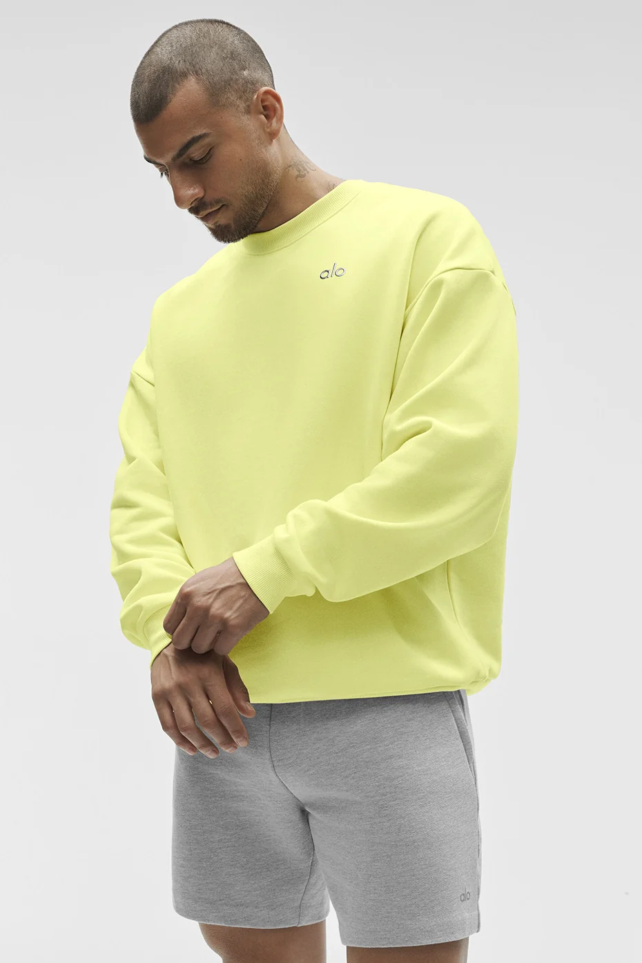Accolade Crew Neck Pullover - Sunshine - Image 4