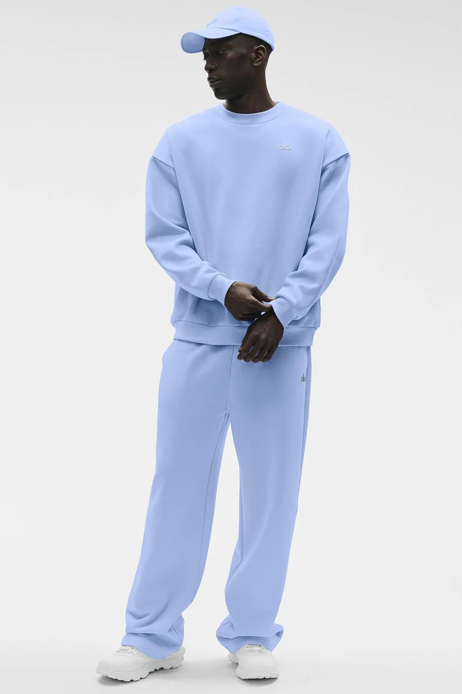 Accolade Crew Neck Pullover - Light Provence Blue - Image 5