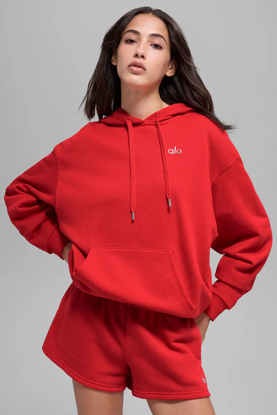 Accolade Hoodie - Bright Red - Image 2