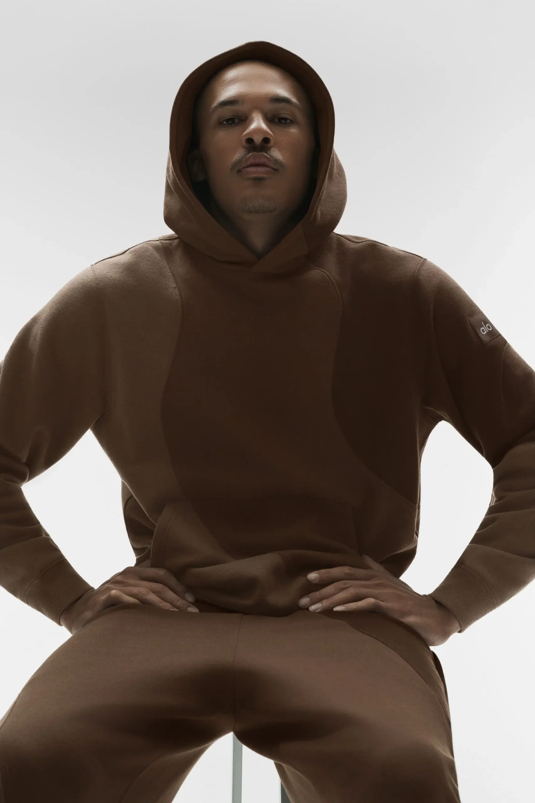 Make Waves Hoodie - Espresso Tonal - Image 3