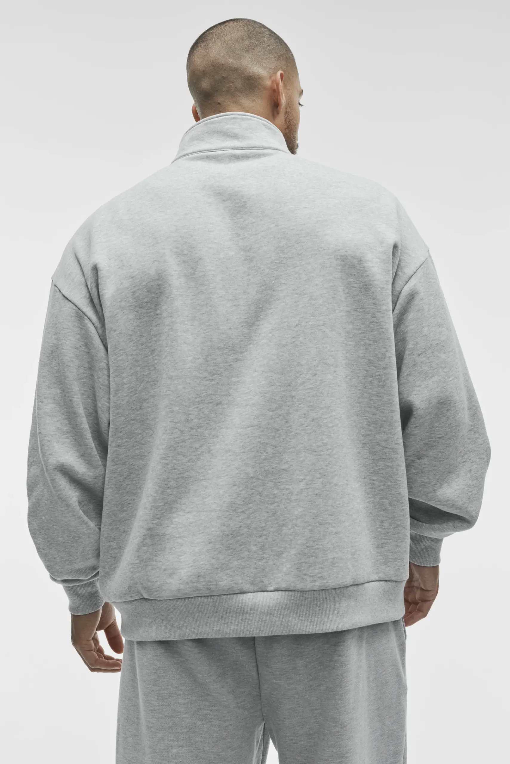 Accolade 1/4 Zip Pullover - Athletic Heather Grey - Image 2