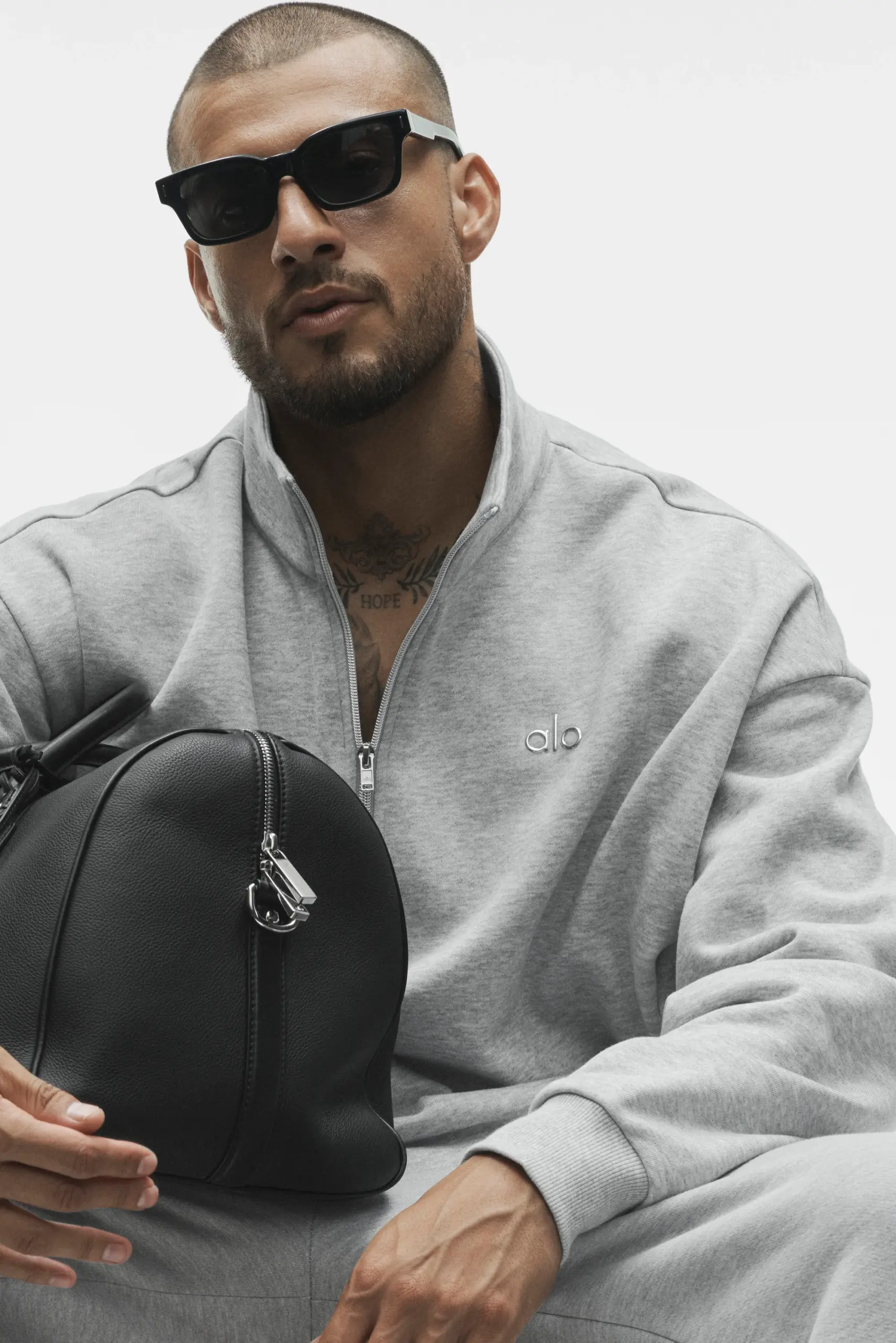 Accolade 1/4 Zip Pullover - Athletic Heather Grey - Image 3