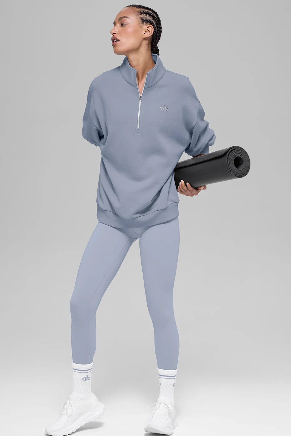 Accolade 1/4 Zip Pullover - Winter Frost - Image 3