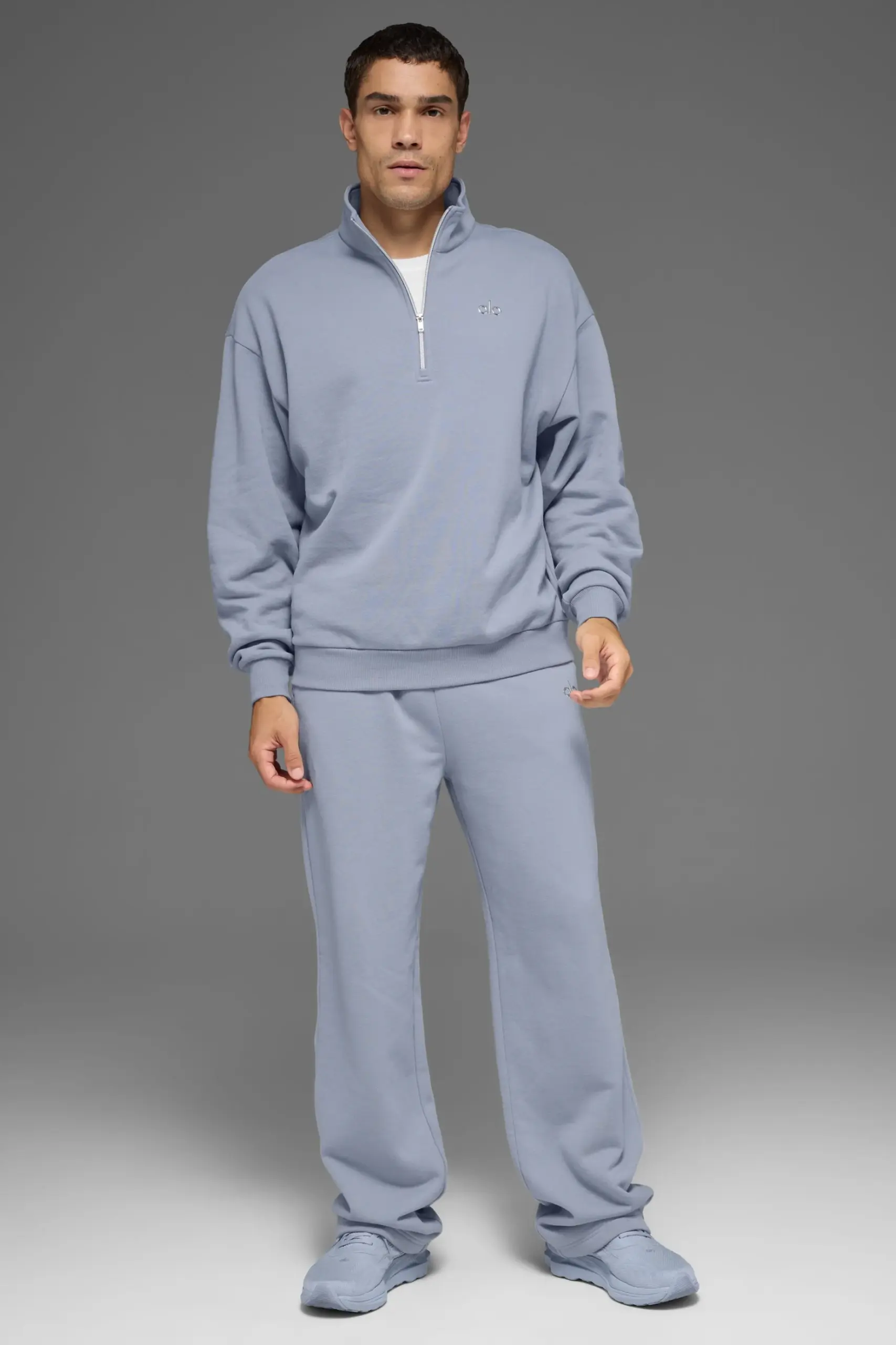 Accolade 1/4 Zip Pullover - Winter Frost - Image 5