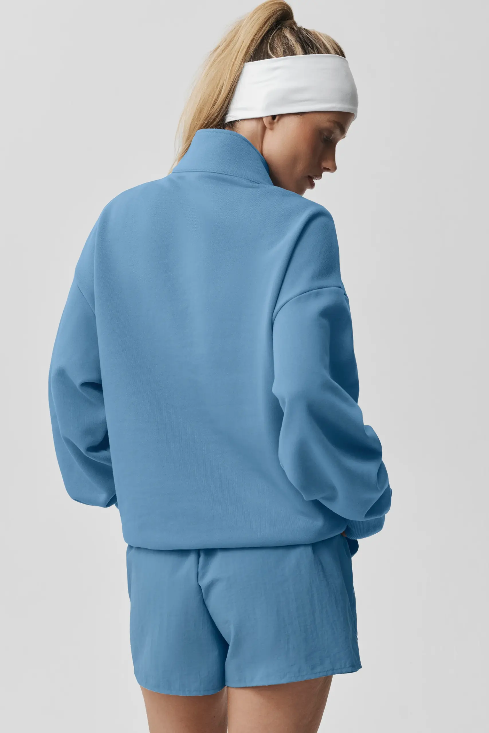 Accolade 1/4 Zip Pullover - California Blue - Image 2