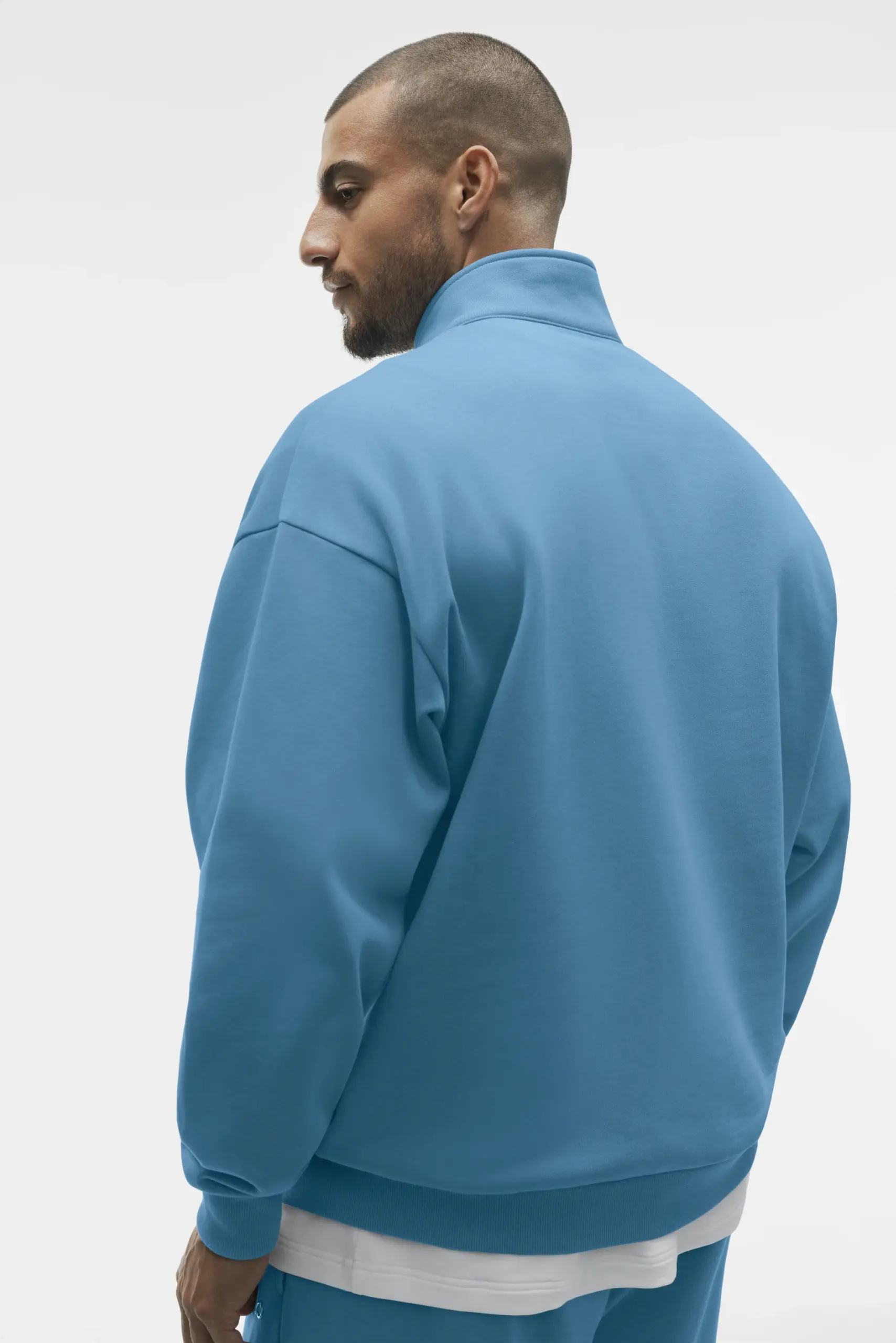 Accolade 1/4 Zip Pullover - California Blue - Image 2