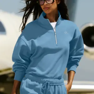 Accolade 1/4 Zip Pullover - California Blue