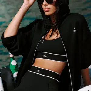Accolade Full Zip Hoodie - Black
