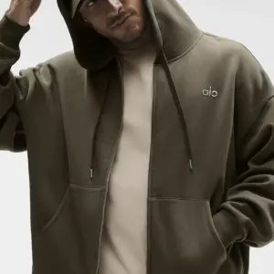 Accolade Full Zip Hoodie - Olive Tree