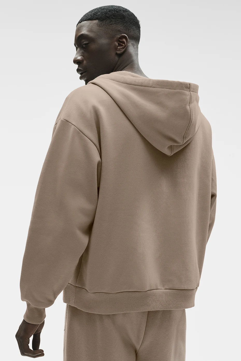 Accolade Full Zip Hoodie - Gravel - Image 4